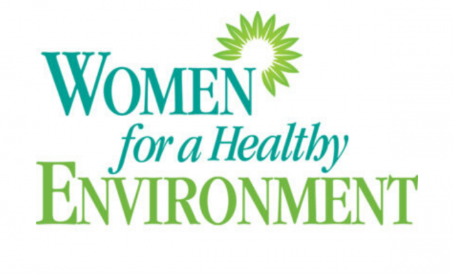 Women for a Healthy Environment logo