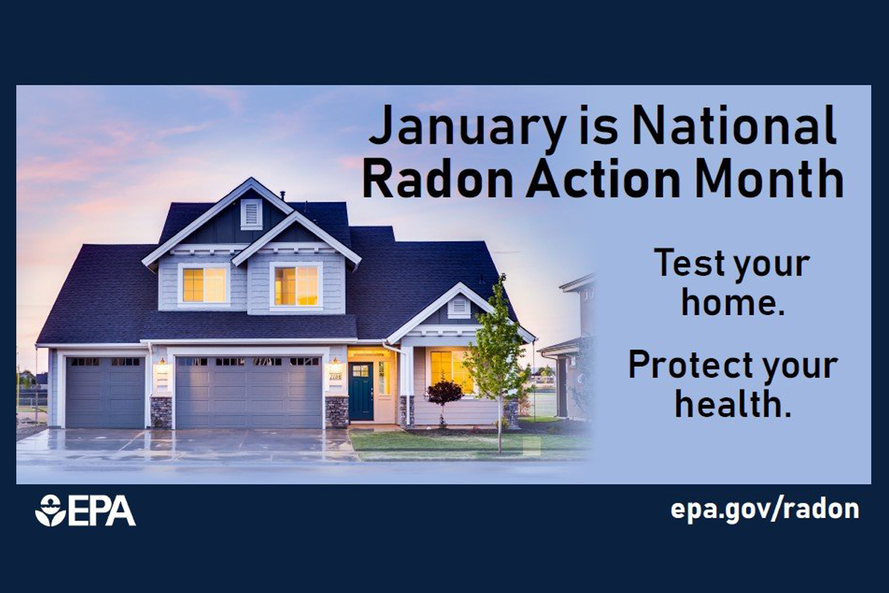 Test your home for radon this January