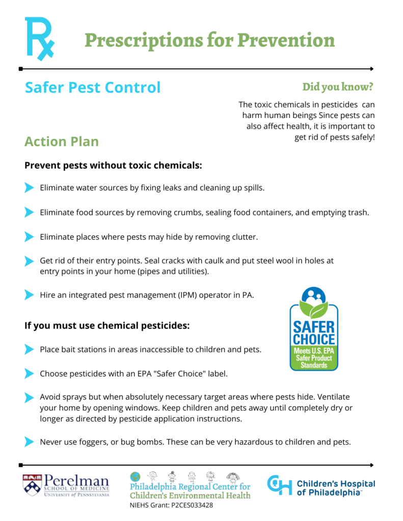 Safer Pest Control Pescription