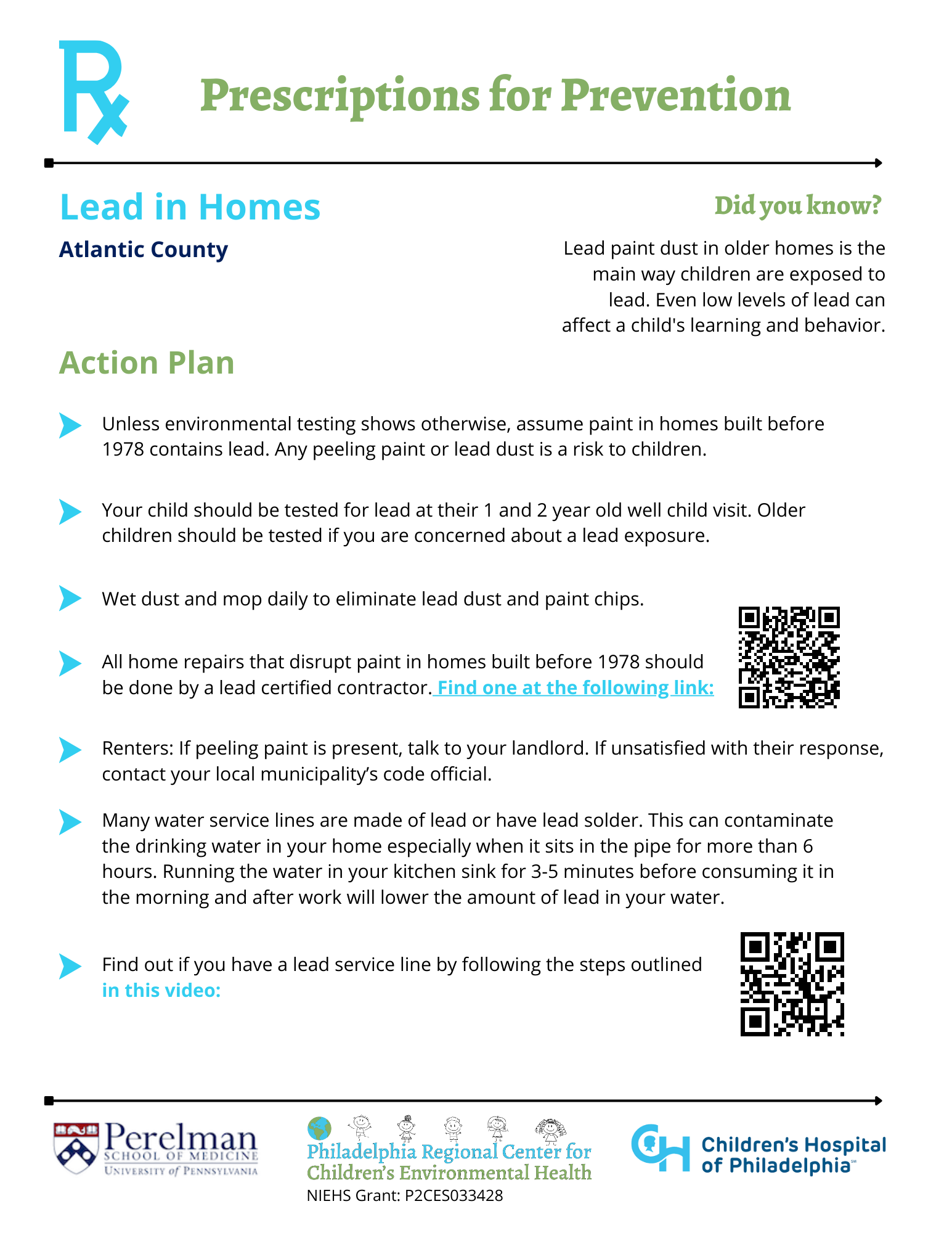 Atlantic County_ Lead In Homes_Prescription