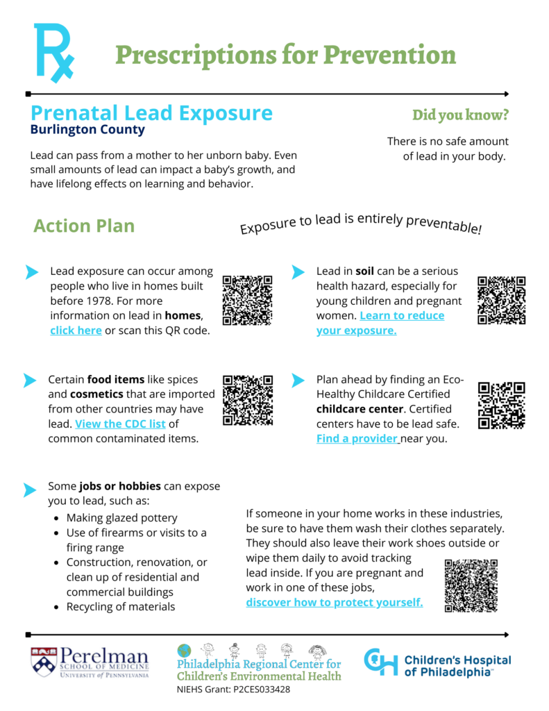 Burlington County Prenatal Lead Prescription_FINAL