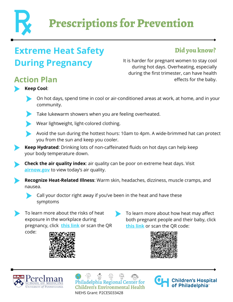 Extreme Heat Safety During Pregnancy Prescription