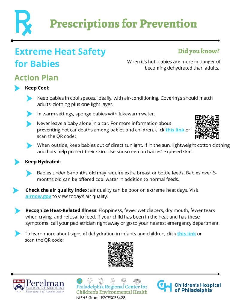 Extreme Heat Safety for Babies Prescription