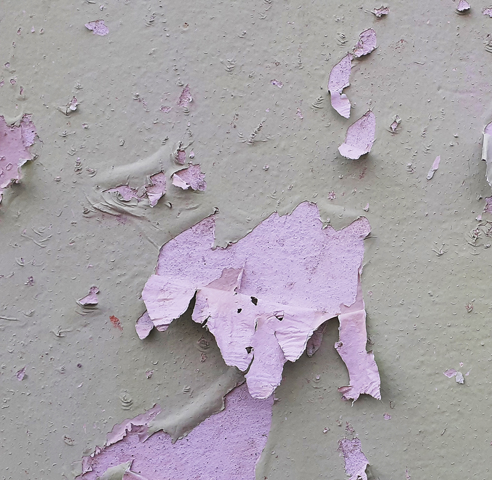 Peeling paint